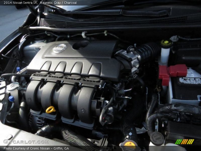 Magnetic Gray / Charcoal 2014 Nissan Sentra SR