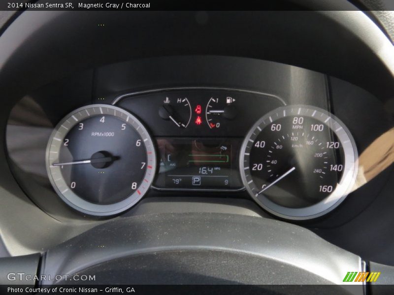 Magnetic Gray / Charcoal 2014 Nissan Sentra SR