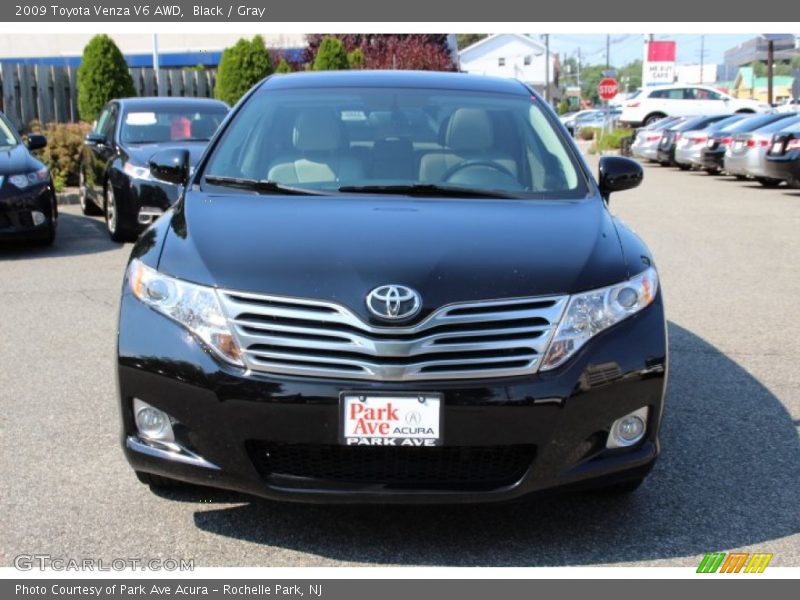 Black / Gray 2009 Toyota Venza V6 AWD