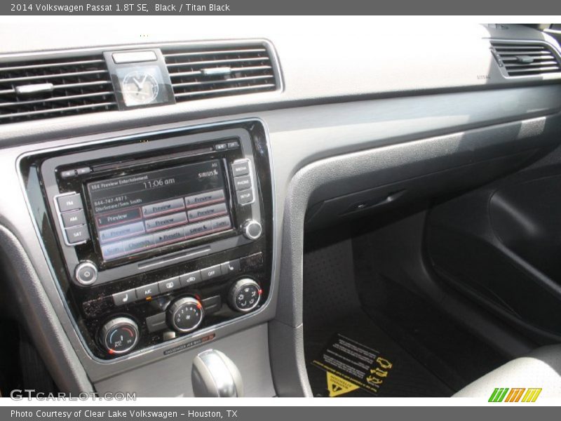 Black / Titan Black 2014 Volkswagen Passat 1.8T SE