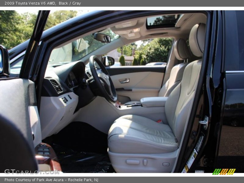 Black / Gray 2009 Toyota Venza V6 AWD
