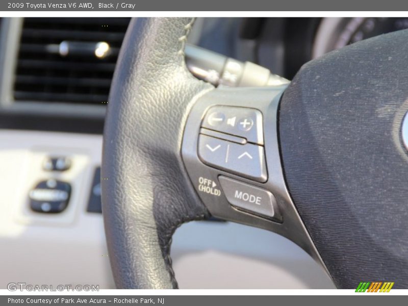 Black / Gray 2009 Toyota Venza V6 AWD