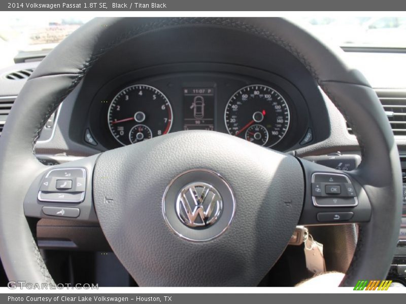 Black / Titan Black 2014 Volkswagen Passat 1.8T SE