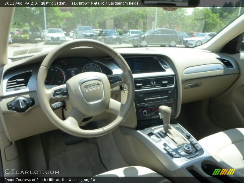 Teak Brown Metallic / Cardamom Beige 2011 Audi A4 2.0T quattro Sedan