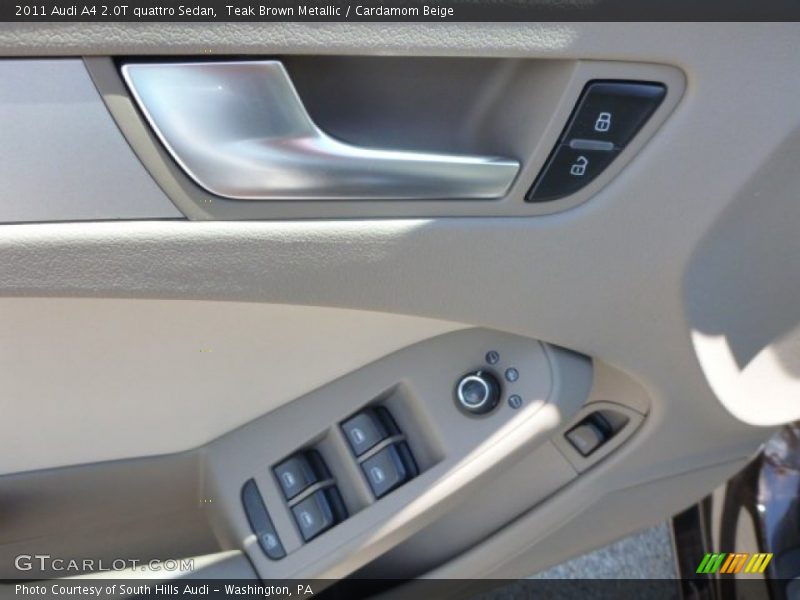 Teak Brown Metallic / Cardamom Beige 2011 Audi A4 2.0T quattro Sedan