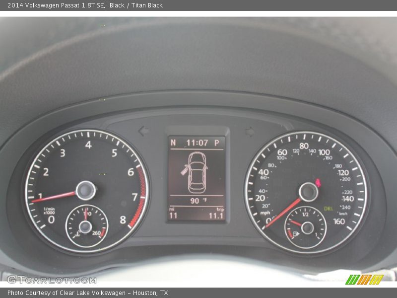 Black / Titan Black 2014 Volkswagen Passat 1.8T SE
