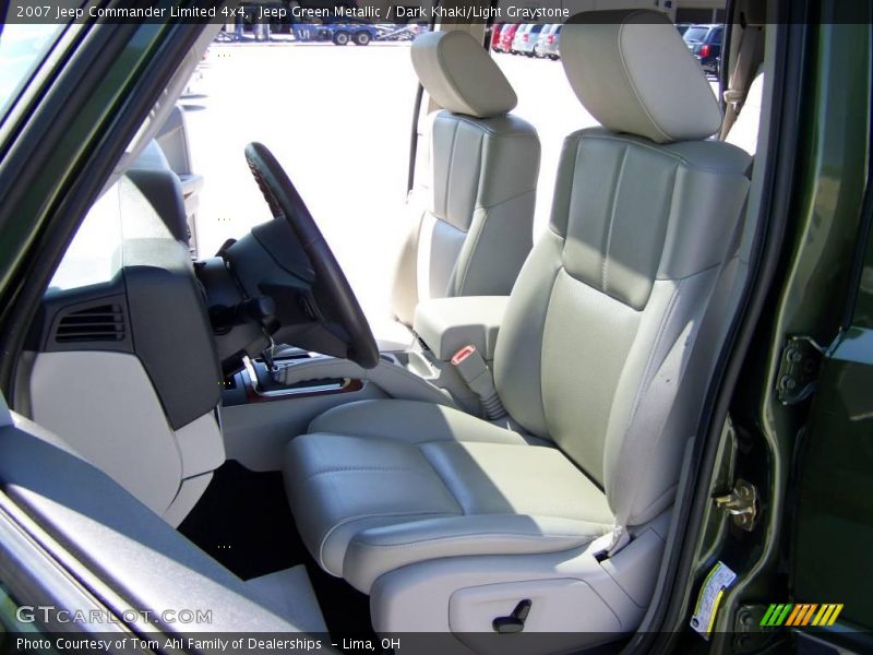 Jeep Green Metallic / Dark Khaki/Light Graystone 2007 Jeep Commander Limited 4x4