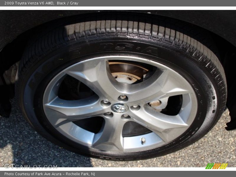 Black / Gray 2009 Toyota Venza V6 AWD