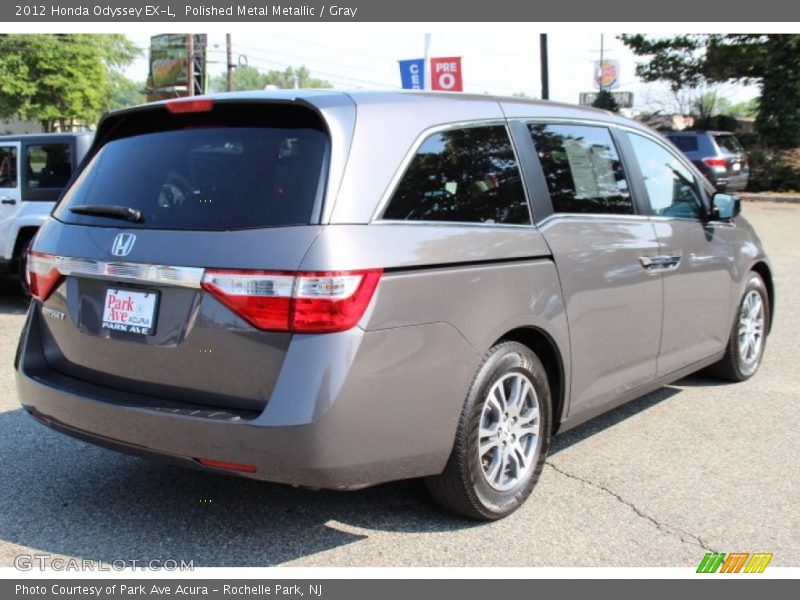 Polished Metal Metallic / Gray 2012 Honda Odyssey EX-L