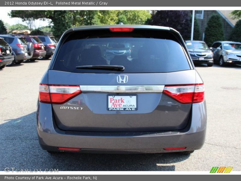 Polished Metal Metallic / Gray 2012 Honda Odyssey EX-L