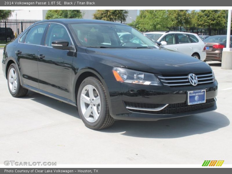 Black / Titan Black 2014 Volkswagen Passat 1.8T SE