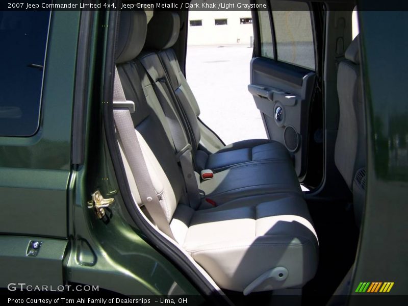 Jeep Green Metallic / Dark Khaki/Light Graystone 2007 Jeep Commander Limited 4x4
