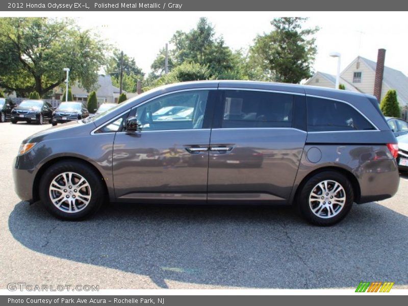 Polished Metal Metallic / Gray 2012 Honda Odyssey EX-L