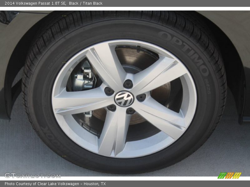 Black / Titan Black 2014 Volkswagen Passat 1.8T SE