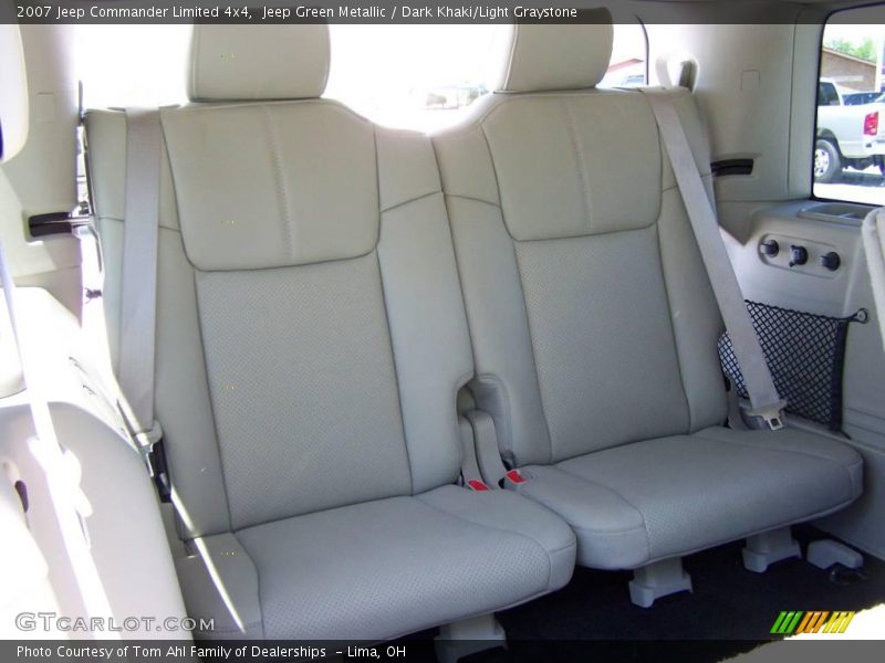 Jeep Green Metallic / Dark Khaki/Light Graystone 2007 Jeep Commander Limited 4x4