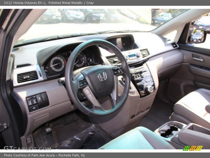 Polished Metal Metallic / Gray 2012 Honda Odyssey EX-L