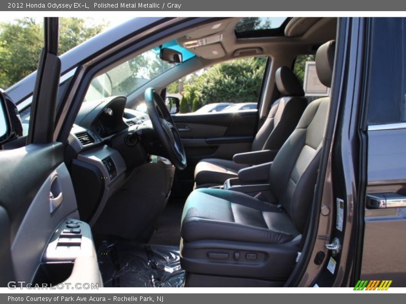 Polished Metal Metallic / Gray 2012 Honda Odyssey EX-L