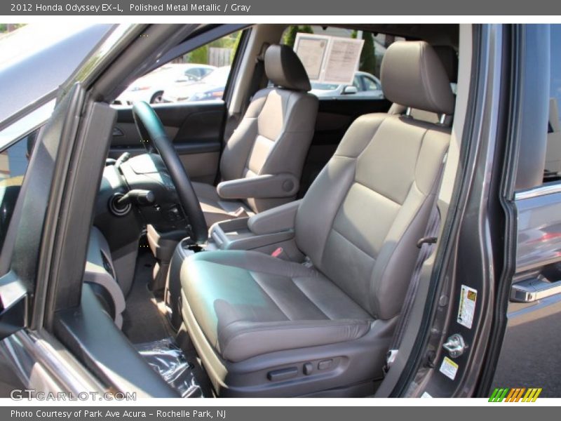 Polished Metal Metallic / Gray 2012 Honda Odyssey EX-L