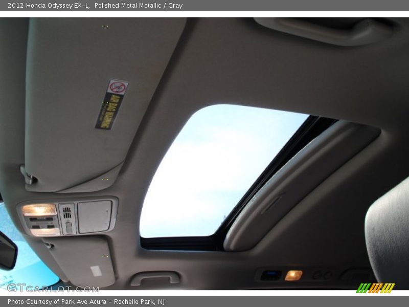 Polished Metal Metallic / Gray 2012 Honda Odyssey EX-L