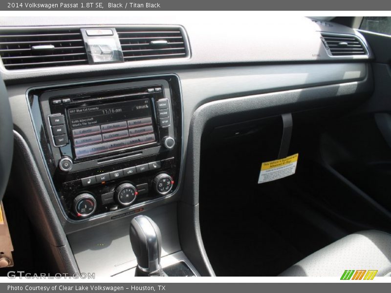 Black / Titan Black 2014 Volkswagen Passat 1.8T SE