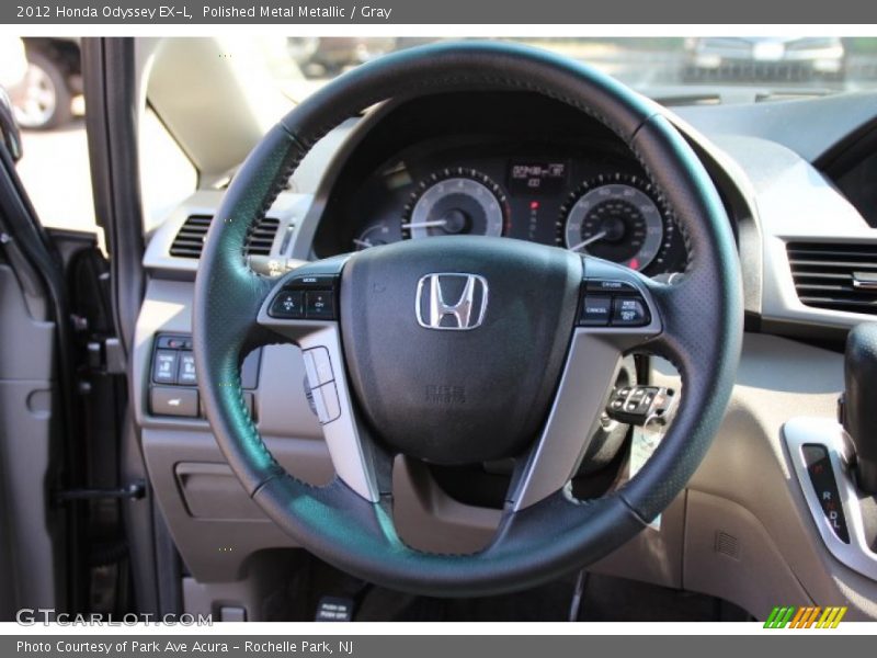 Polished Metal Metallic / Gray 2012 Honda Odyssey EX-L
