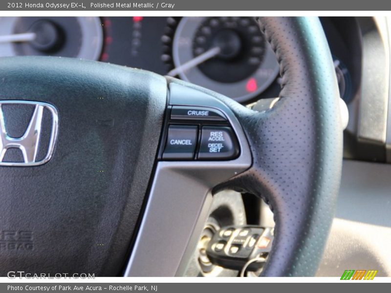 Polished Metal Metallic / Gray 2012 Honda Odyssey EX-L