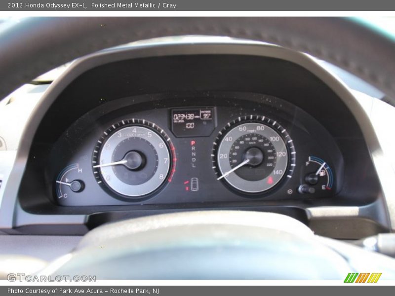 Polished Metal Metallic / Gray 2012 Honda Odyssey EX-L