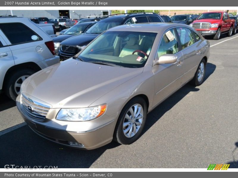 Golden Beige Metallic / Beige 2007 Hyundai Azera Limited