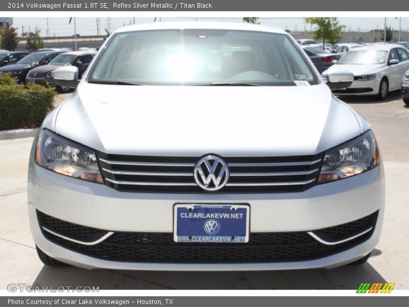 Reflex Silver Metallic / Titan Black 2014 Volkswagen Passat 1.8T SE