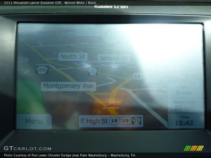 Wicked White / Black 2011 Mitsubishi Lancer Evolution GSR