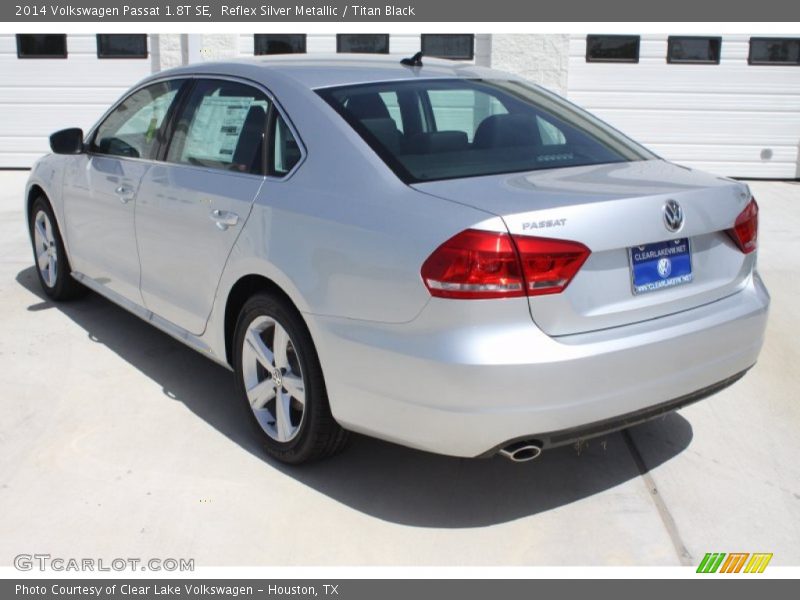 Reflex Silver Metallic / Titan Black 2014 Volkswagen Passat 1.8T SE
