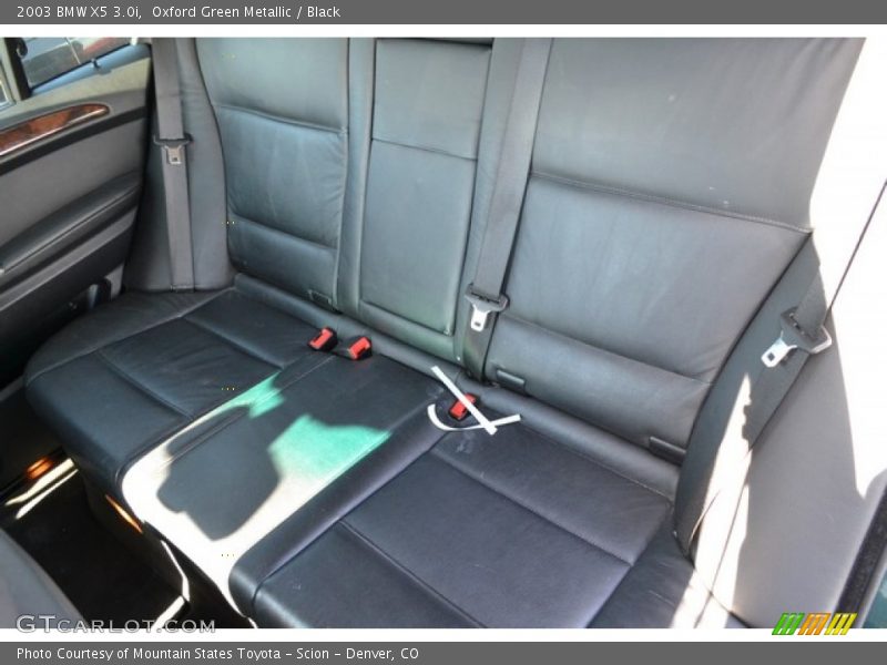 Oxford Green Metallic / Black 2003 BMW X5 3.0i