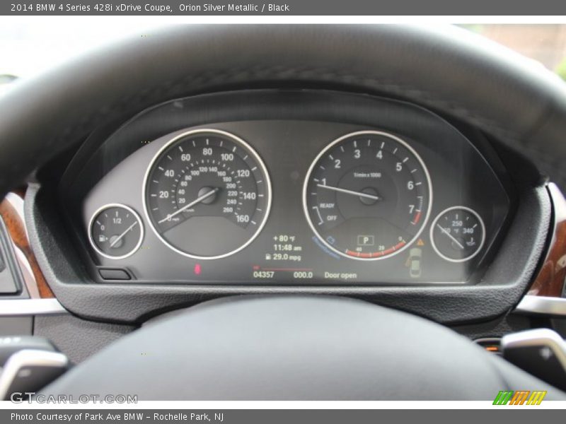  2014 4 Series 428i xDrive Coupe 428i xDrive Coupe Gauges
