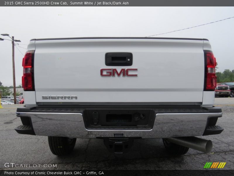 Summit White / Jet Black/Dark Ash 2015 GMC Sierra 2500HD Crew Cab