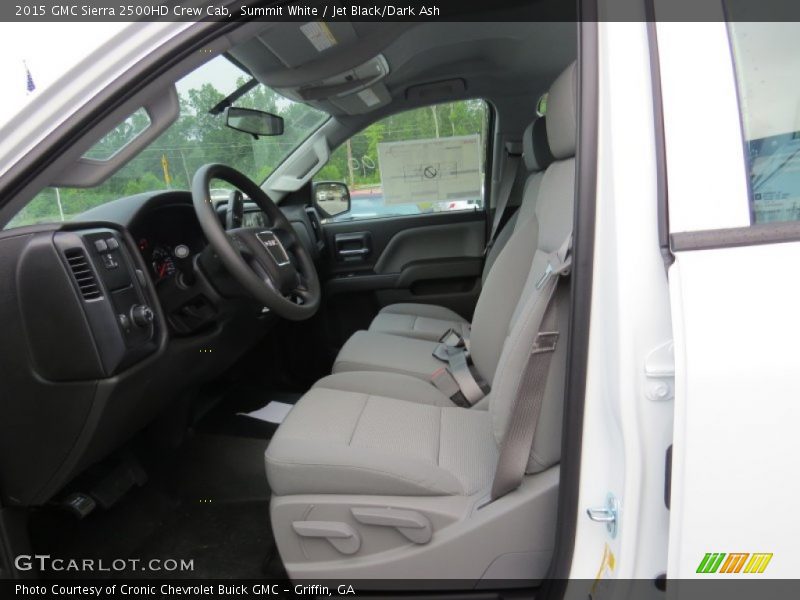 Summit White / Jet Black/Dark Ash 2015 GMC Sierra 2500HD Crew Cab