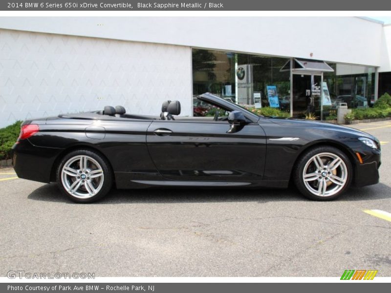  2014 6 Series 650i xDrive Convertible Black Sapphire Metallic