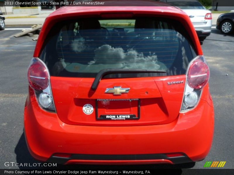 Salsa (Red) / Dark Pewter/Silver 2013 Chevrolet Spark LT