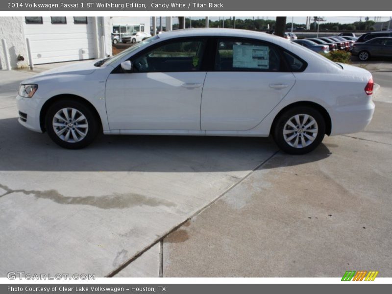 Candy White / Titan Black 2014 Volkswagen Passat 1.8T Wolfsburg Edition