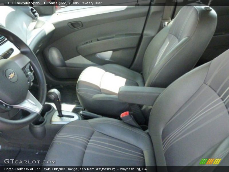 Salsa (Red) / Dark Pewter/Silver 2013 Chevrolet Spark LT