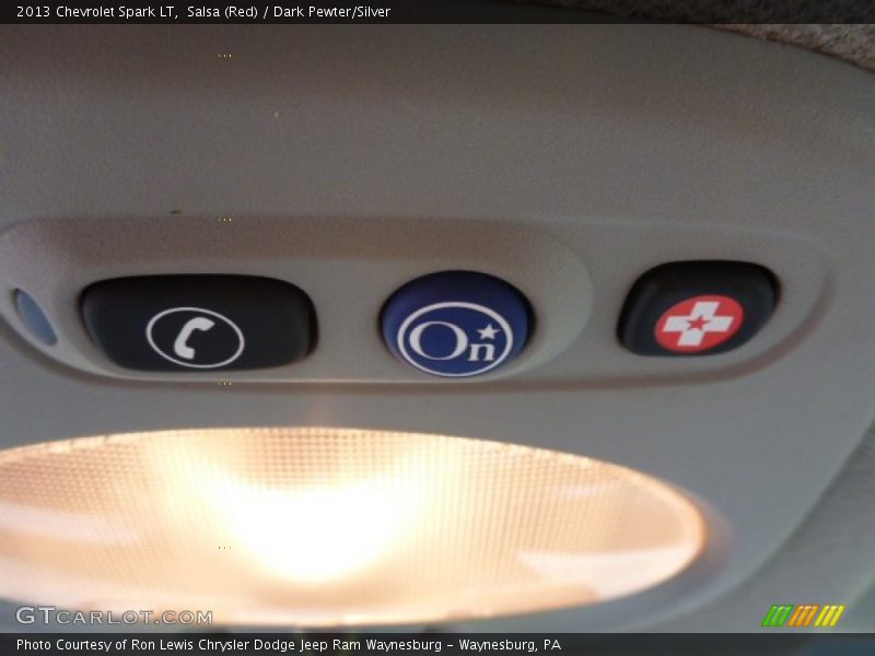 Salsa (Red) / Dark Pewter/Silver 2013 Chevrolet Spark LT