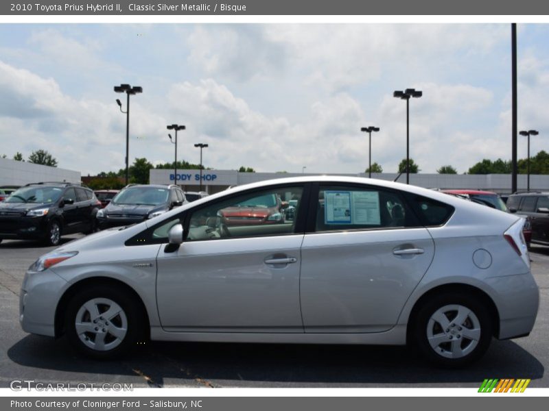 Classic Silver Metallic / Bisque 2010 Toyota Prius Hybrid II