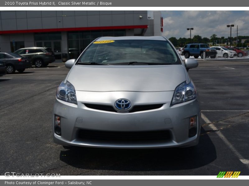 Classic Silver Metallic / Bisque 2010 Toyota Prius Hybrid II