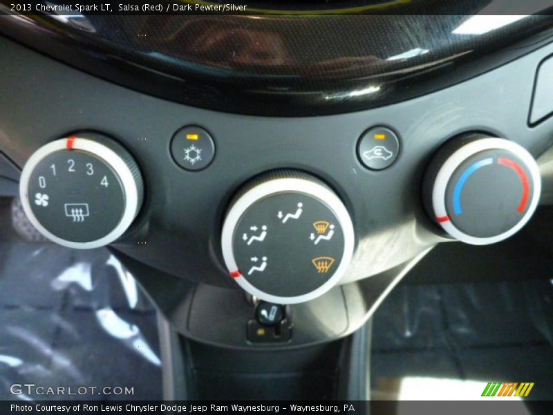 Salsa (Red) / Dark Pewter/Silver 2013 Chevrolet Spark LT