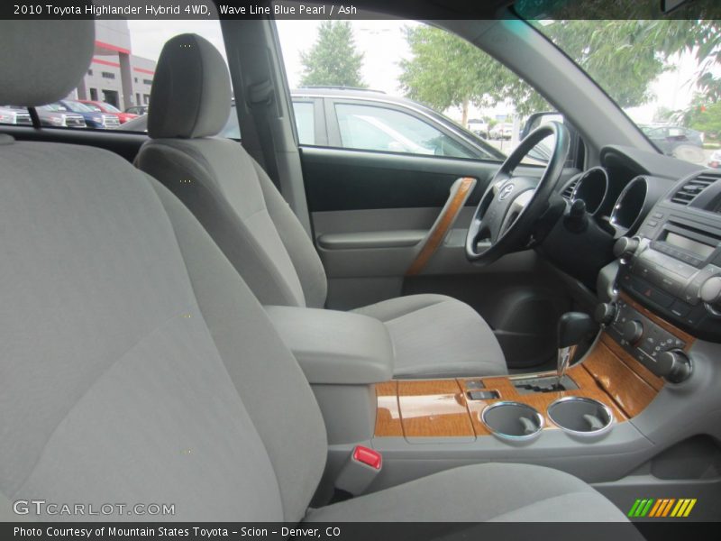 Wave Line Blue Pearl / Ash 2010 Toyota Highlander Hybrid 4WD