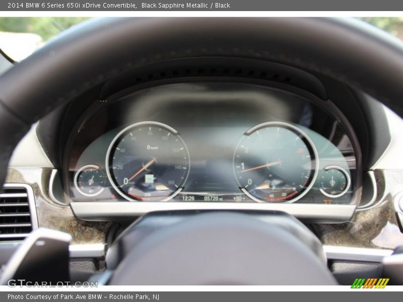  2014 6 Series 650i xDrive Convertible 650i xDrive Convertible Gauges