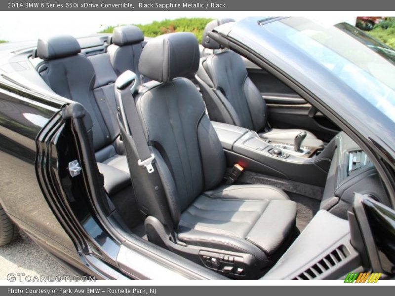 Front Seat of 2014 6 Series 650i xDrive Convertible