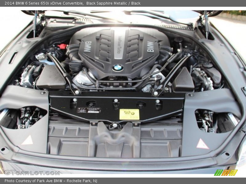  2014 6 Series 650i xDrive Convertible Engine - 4.4 Liter DI TwinPower Turbocharged DOHC 32-Valve VVT V8