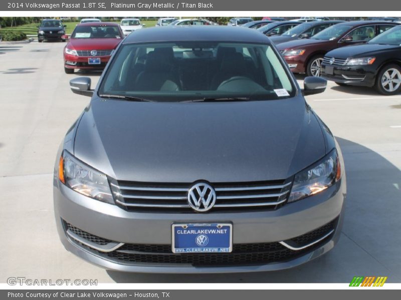 Platinum Gray Metallic / Titan Black 2014 Volkswagen Passat 1.8T SE