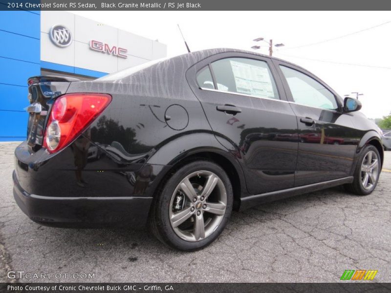  2014 Sonic RS Sedan Black Granite Metallic