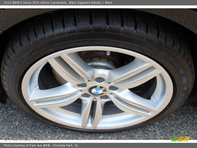 Black Sapphire Metallic / Black 2014 BMW 6 Series 650i xDrive Convertible